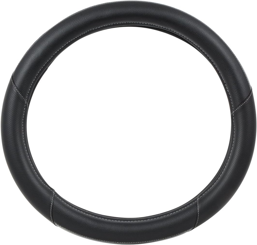 GG Grand General54066 Center matte gray & black Steerling Wheel Cover