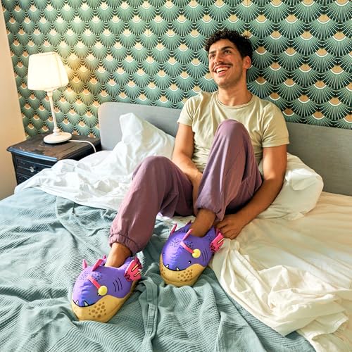 Coddies Anglerfish Slippers | Unisex Funny Slippers, Novelty Comfortable Pantuflas, Gag Gift | Men, Women & Kids 5