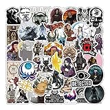 50Pcs Merchandise Stickers Pack, Cool Role -Playing Game Waterproof Vinyl Stickers Decals for Water Bottle,Skateboard,Laptop,Phone,Bumper Gifts for Adults Teens Boys Kids for Party Supply Favor