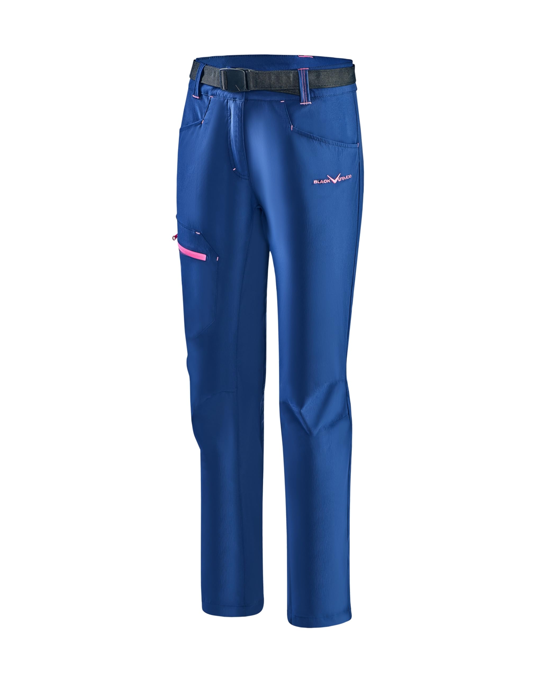 Black Crevice Trekkinghose Damen I Wanderhose mit praktischen Taschen I Outdoorhose I wasserabweisend & schnelltrocknend I strapazierfähig & atmungsaktiv