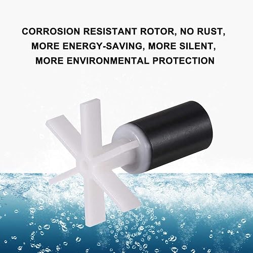 Miniatura 7 de Bomba de fuente de 264 GPH (1000 LH, 15 W), bomba de agua sumergible con elevación de 4 pies de altura, 2 boquillas para acuario, pecera, estanque