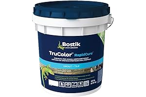 TruColor RapidCure Grout (9lbs, H152 White) by Bostik