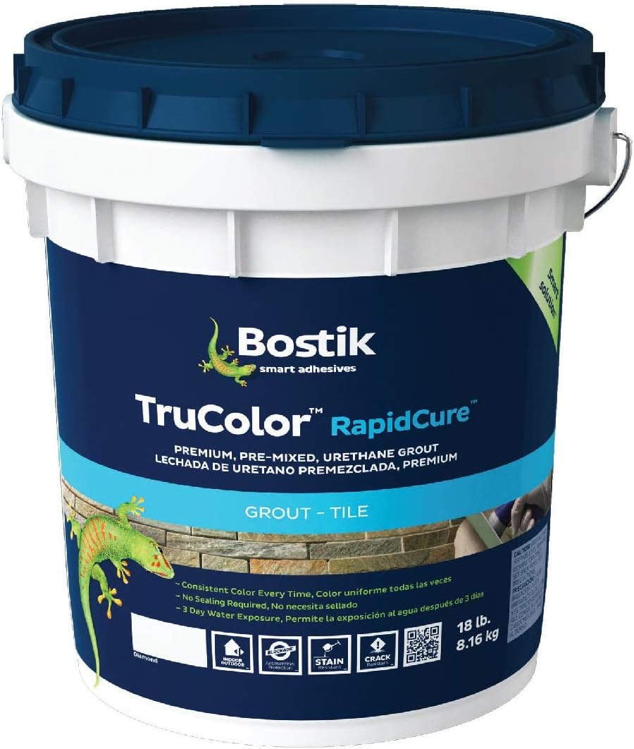 French Gray Trucolor Grout 18 Pound Bucket