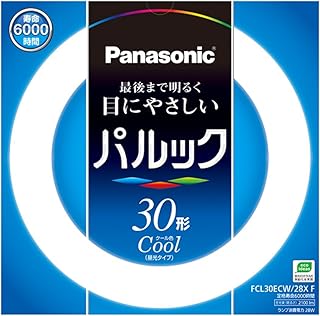 パナソニック 丸形蛍光灯(FCL) 30W形 G10q クール色 パルック FCL30ECW28XF