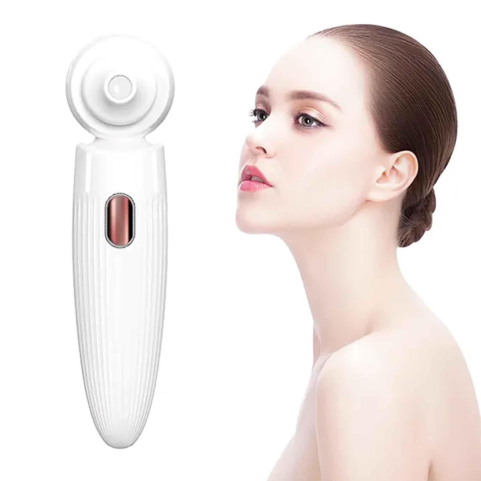 TsoLay Strumento per Punti Neri, Aspiratore per Pori per Rimozione Punti Neri, Detergente per Pori per Uomini E Donne, Ingrandimento 50X/3 Sonde/Ricaricabile di Tipo C, Adatto per Esfoliante