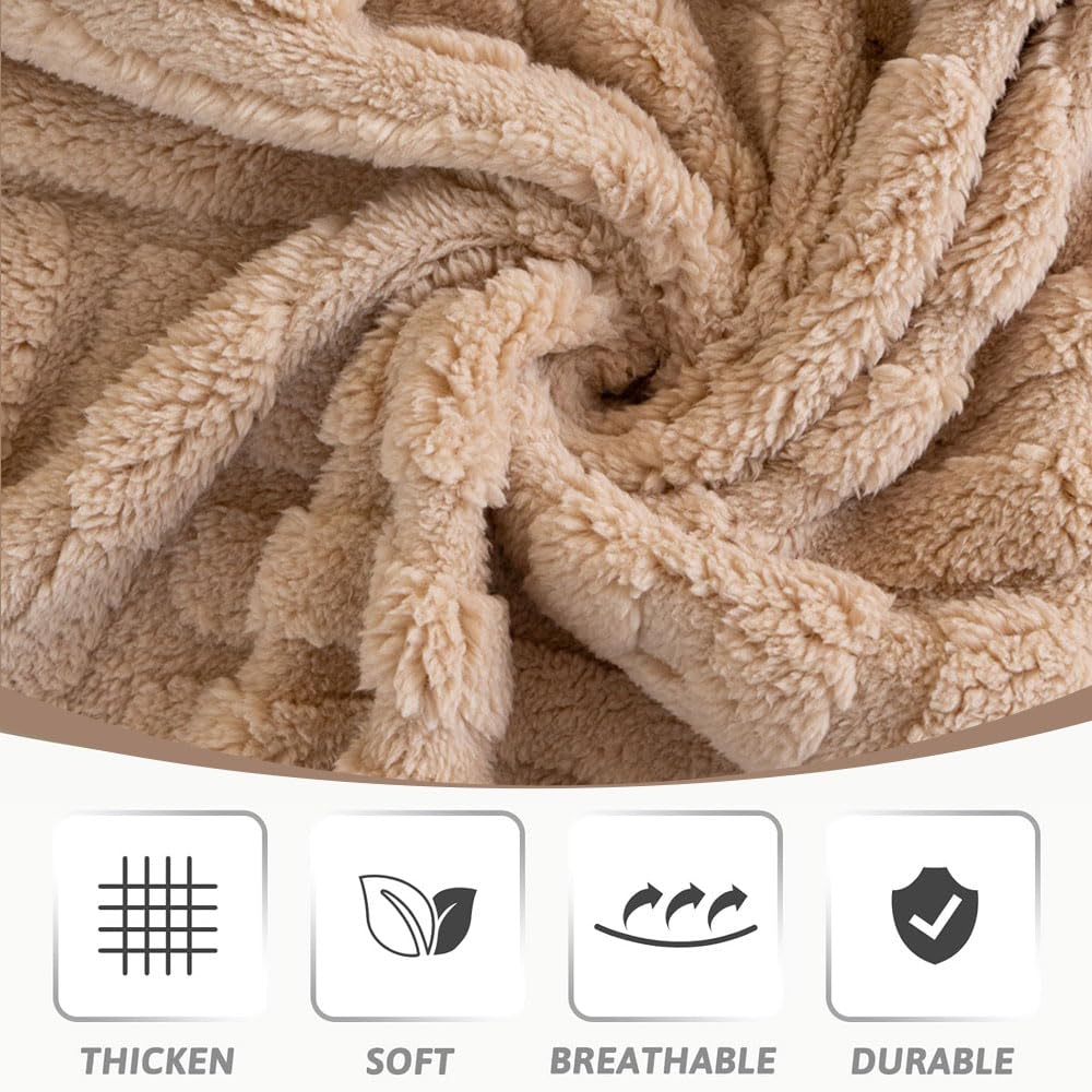 Hiseng Polaire Chaude Housse de Canapé Protection, Hiver 1 2 3 Place Serviette de Canapé Lavable Anti-Poussière Couverture Protège, pour Chat Anti Griffe (Noir 3,180x320cm)