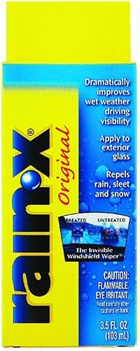 Rain‑X - Tratamiento original para parabrisas, 3.5 onzas (paquete de 4)