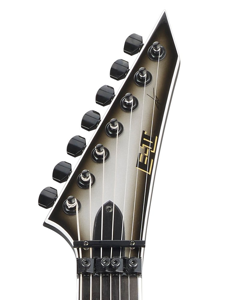ESP jl-7 Sunburst plateado Jessie Liu Katana Signature Series