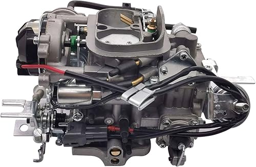 Miniatura 2 de 21100-35463 21100-35570 - Repuesto de carburador para motor 22R TOY-507 compatible con camioneta Celica Hilux 1981-1990 con enchufe cuadrado, choque