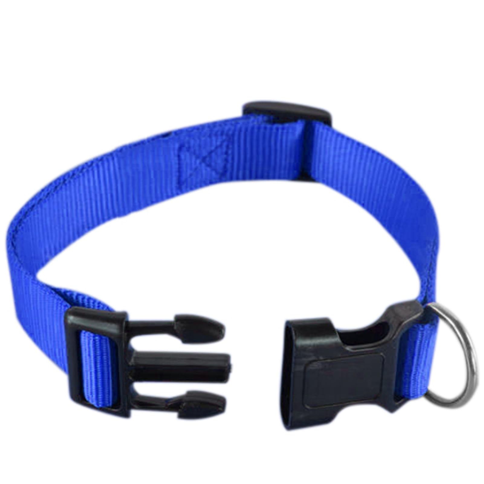 matumou Adjustable Dog Puppy Cat Pet Nylon Necklace Fashion Buckle Neck Collar