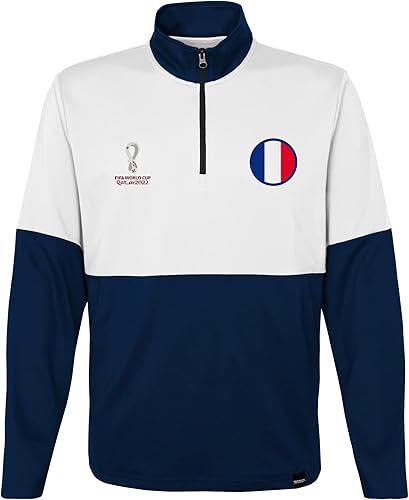 Miniatura 1 de Outerstuff FIFA World Cup Country - Camiseta con cremallera de 14 para hombre