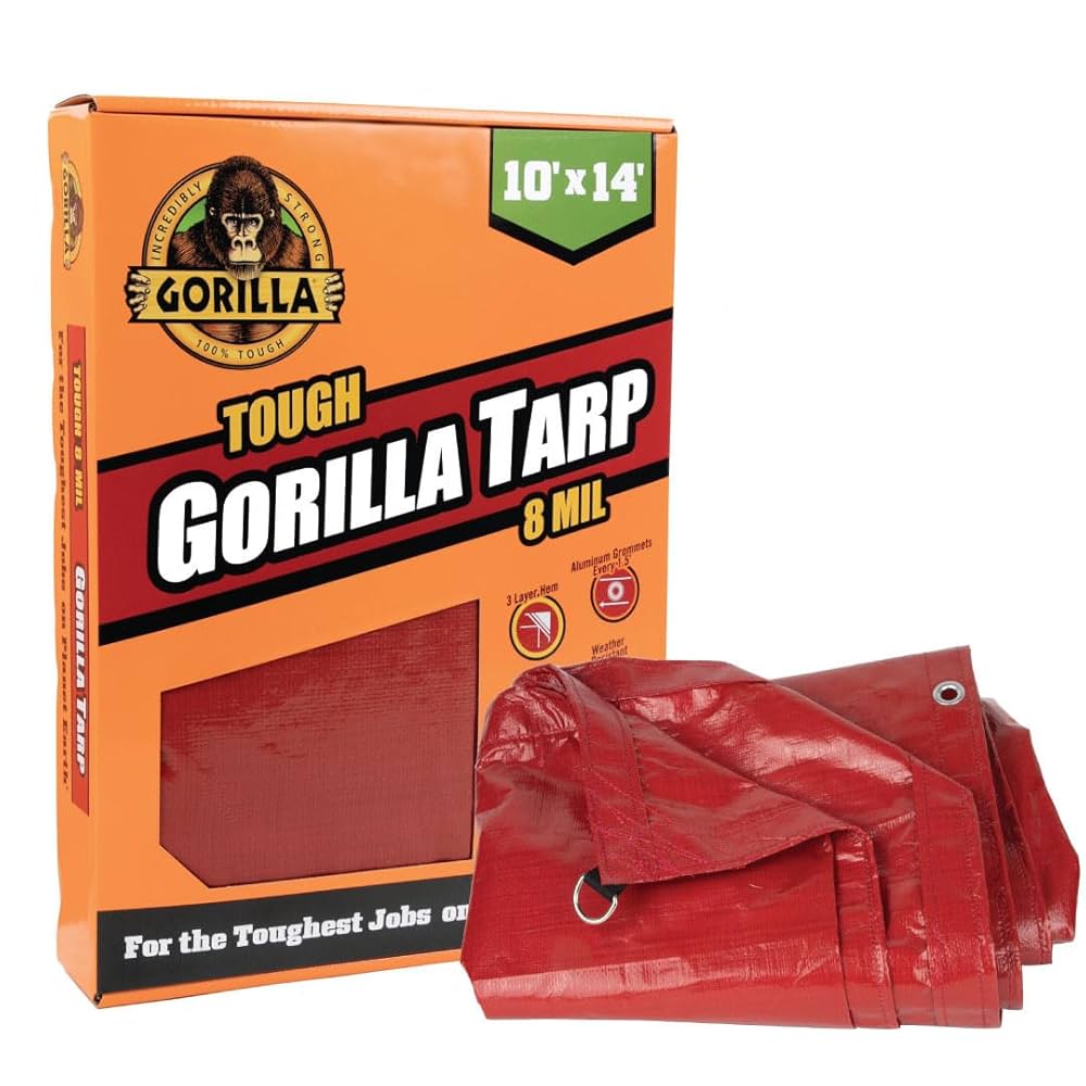Erickson Gorilla Tarp Gorilla 10' X 14' Tough Tarp (97033
