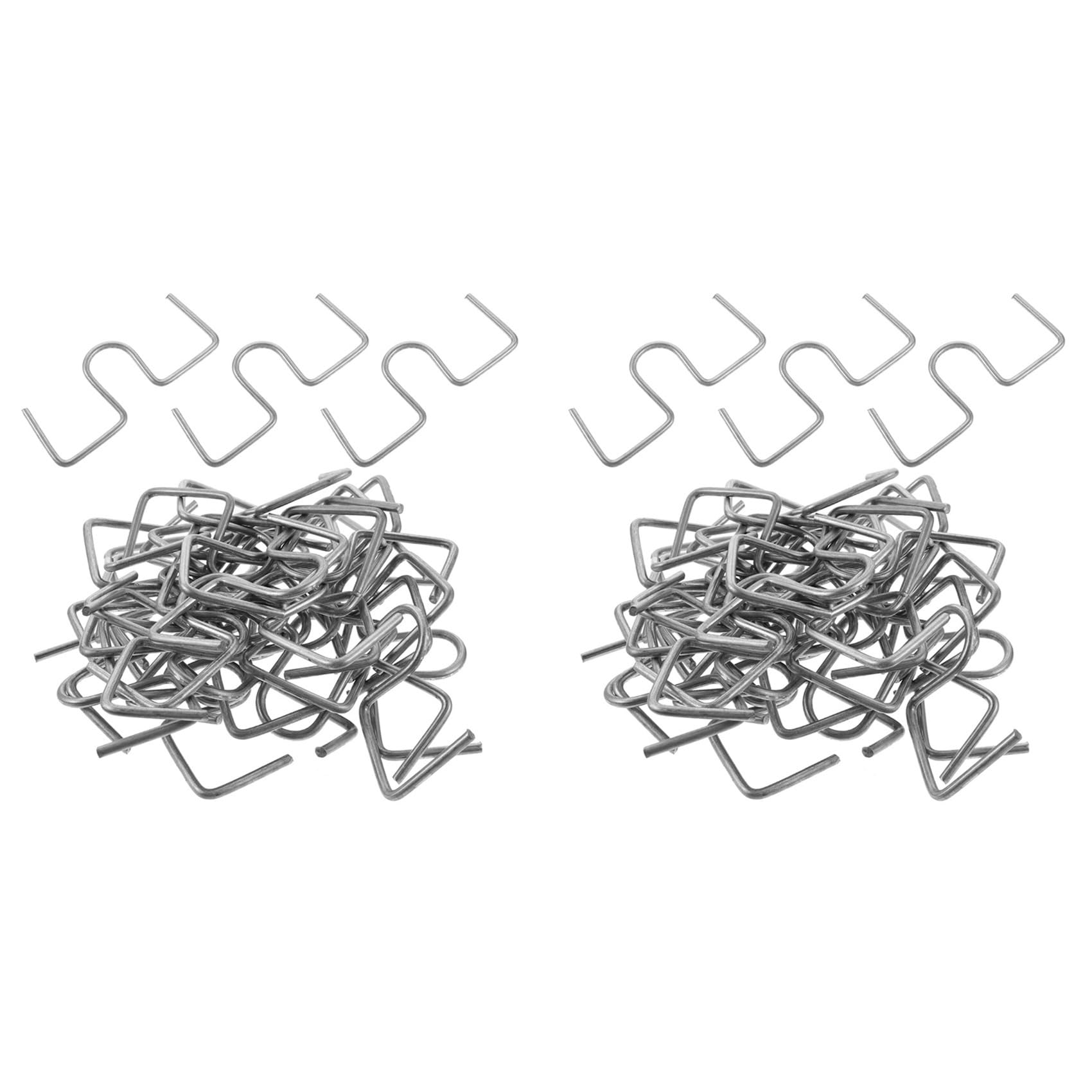 Jnchdghwa Silver Fruit Tree Branch Puller Tying Machine Farm Tools New Open Angle Pull Branch Bending Tool Fruit Branch 100Pcs