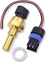 VEHICODE Engine Coolant Temperature Sensor, ECT Water Temp Sensor Compatible with Chevrolet Chevy Silverado Suburban Equinox Tahoe Malibu Camaro Corvette, GMC Sierra Yukon Terrain, w/Connector