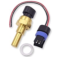 Vista 1 de VEHICODE Sensor de temperatura del refrigerante del motor, sensor de temperatura del agua ECT compatible con Chevrolet Chevy Silverado Suburban