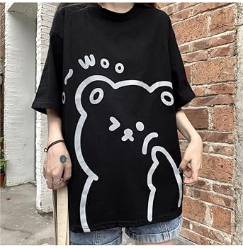 ★ WONDER VISITOR★ KAWAii HEESU Overfit Raglan Tshirt Navy 원더비지터(WONDERVISITOR) KAWAii HEESU Overfit Raglan T