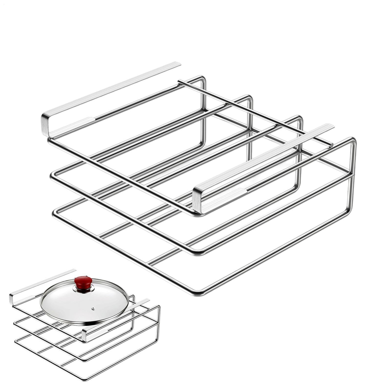 Soporte para tabla de cortar bajo el armario para una cocina moderna y despejada