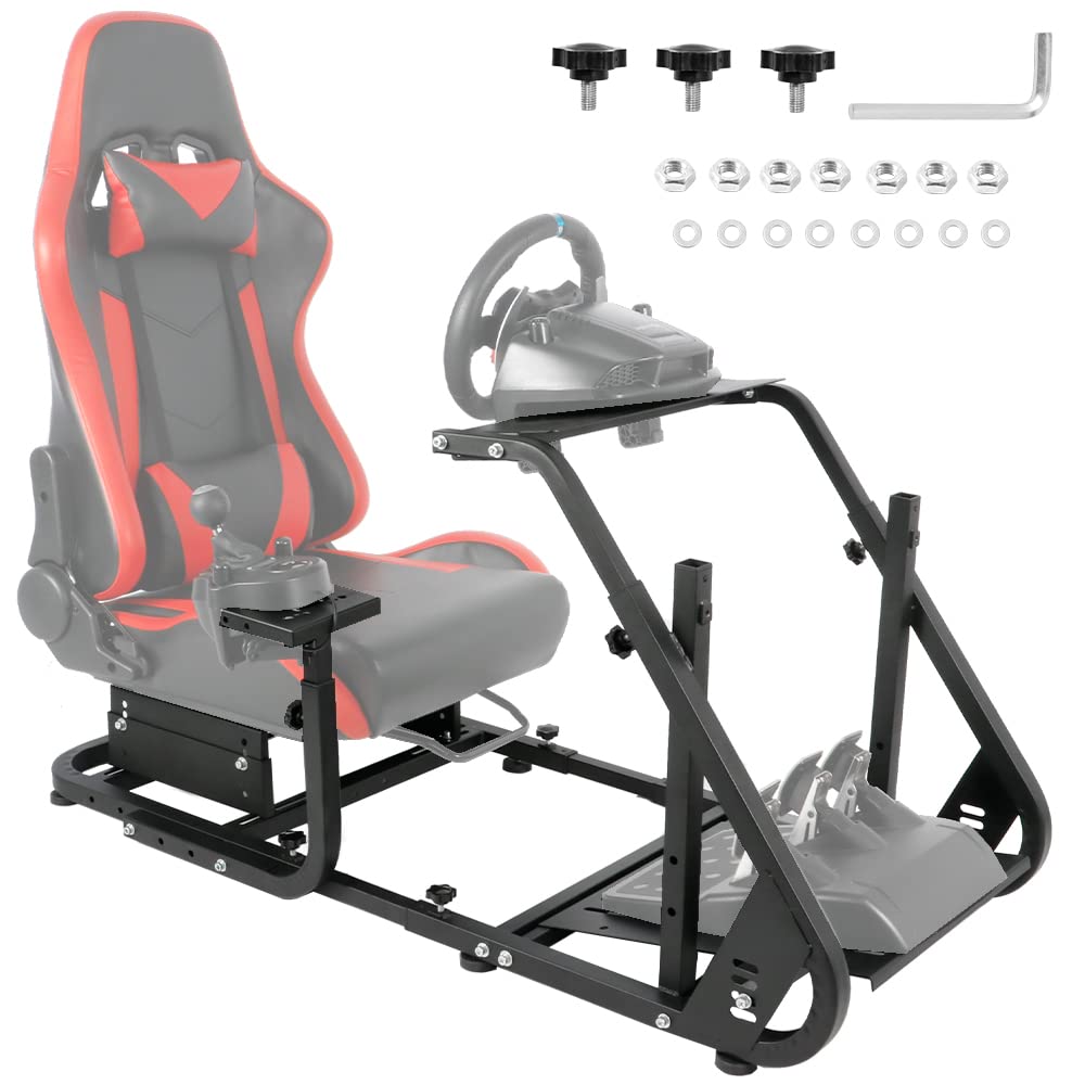 Buy Marada Simulator Cockpit Stand,Racing Wheel Stand fit Logitech G25