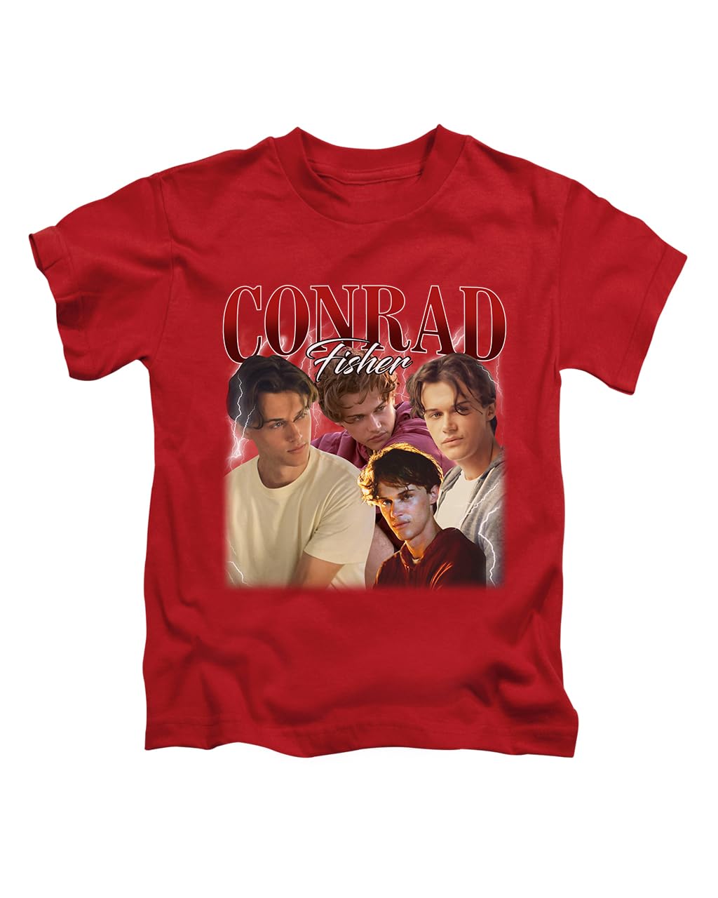 New Spirit Original Unisex Red Conrad Fisher, Trending Trendy Cool Tee T-Shirt Funny T Shirt Top