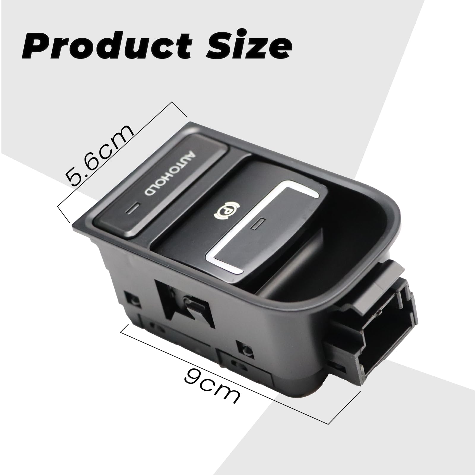 Pulsante del freno a mano elettronico per Tiguan Sharan Alhambra, freno a mano, freno di stazionamento, freno a mano, freno di stazionamento, freno di stazionamento 5N0927225A 5N0927225
