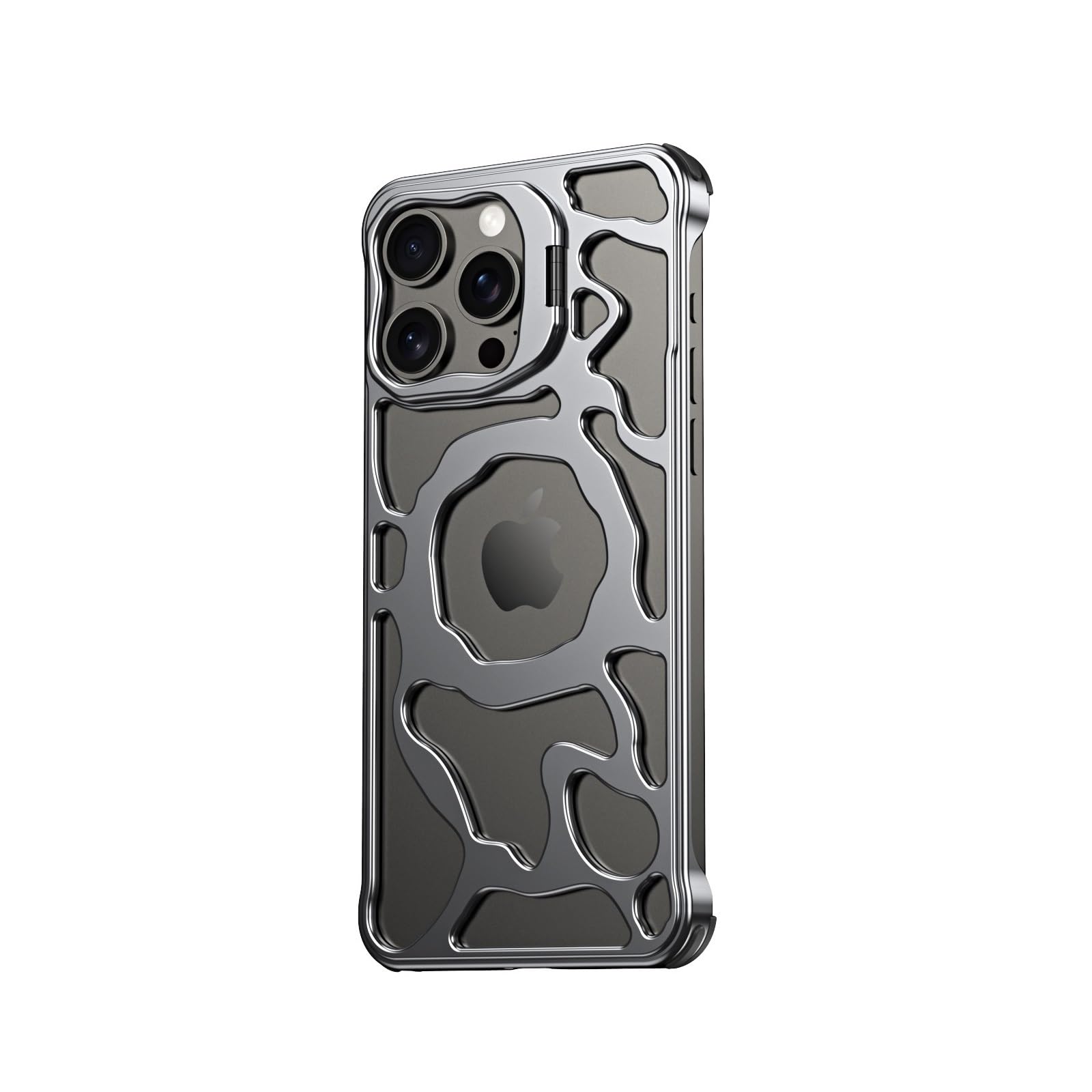 Amazon.com: VRVKEGFFK Magnetic Metal Phone Case for iPhone