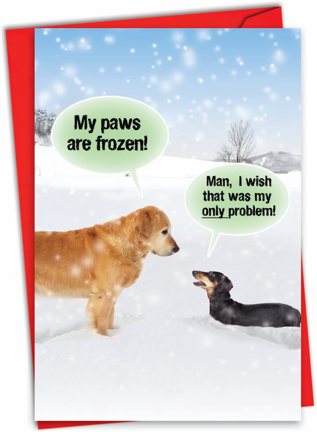 Hysterical Christmas Greeting Card