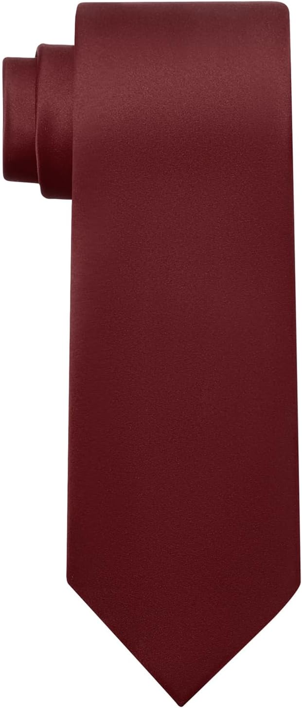 Men's Ties Solid Pure Color Plain Neckties Formal Black Ties For Men
