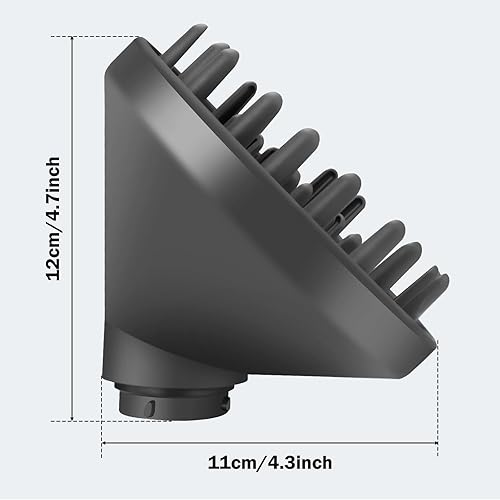 Miniatura 7 de Boquilla difusora mejorada para Dyson rizador convertidor para Dyson Airwrap Styler a secador de pelo, accesorio de boquilla difusora