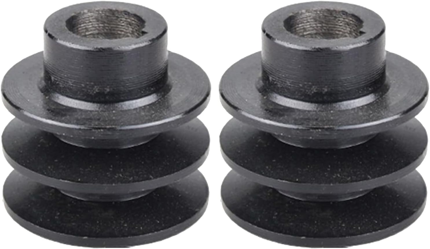 2pcs Belt Pulley 19mm/20mm Bore 54/56mm Diameter Double Grooves Pulley for 168F 170F Engine Replacement Engine Pulley