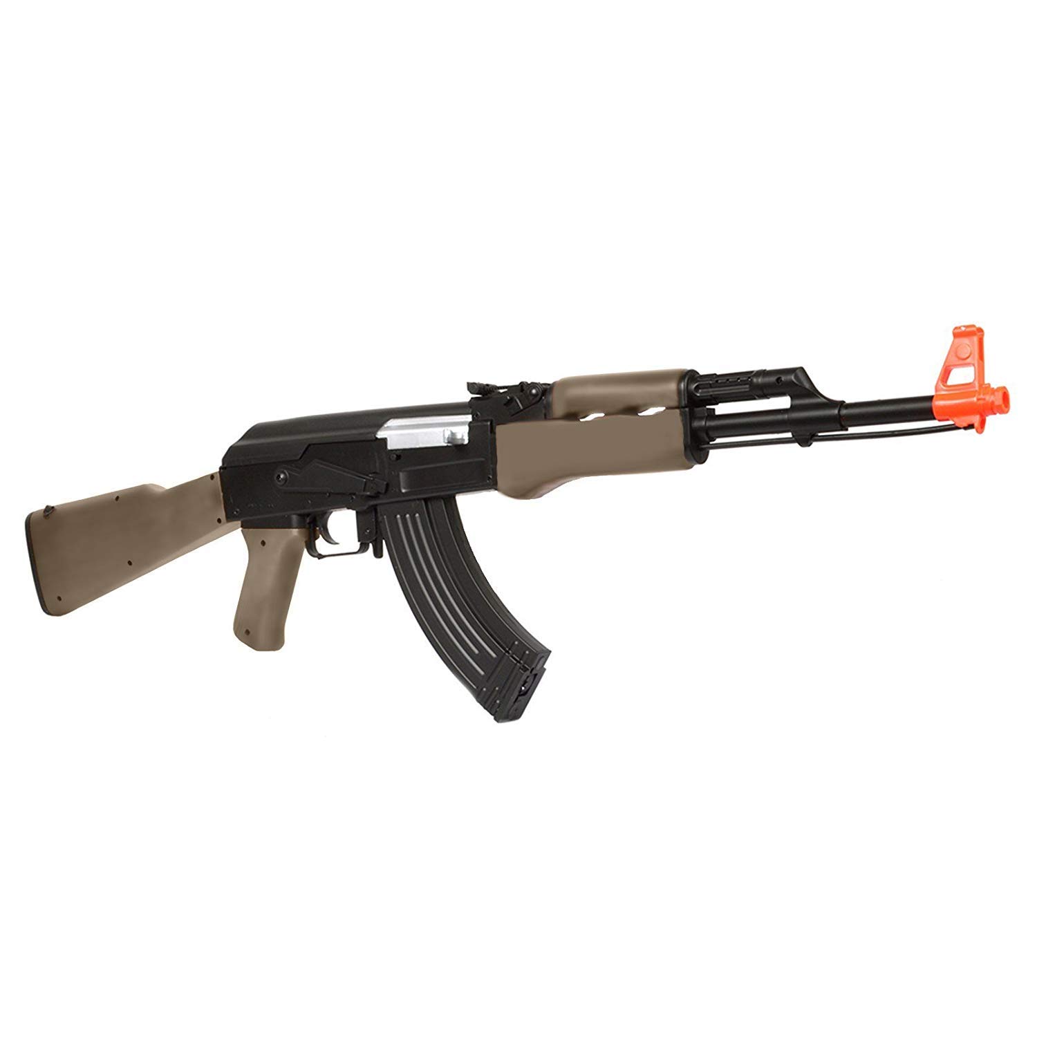 SOFTAIR 0,9 JOULE CYMA FUCILE ELETTRICO MOD.AK47 TAN (CM022T)