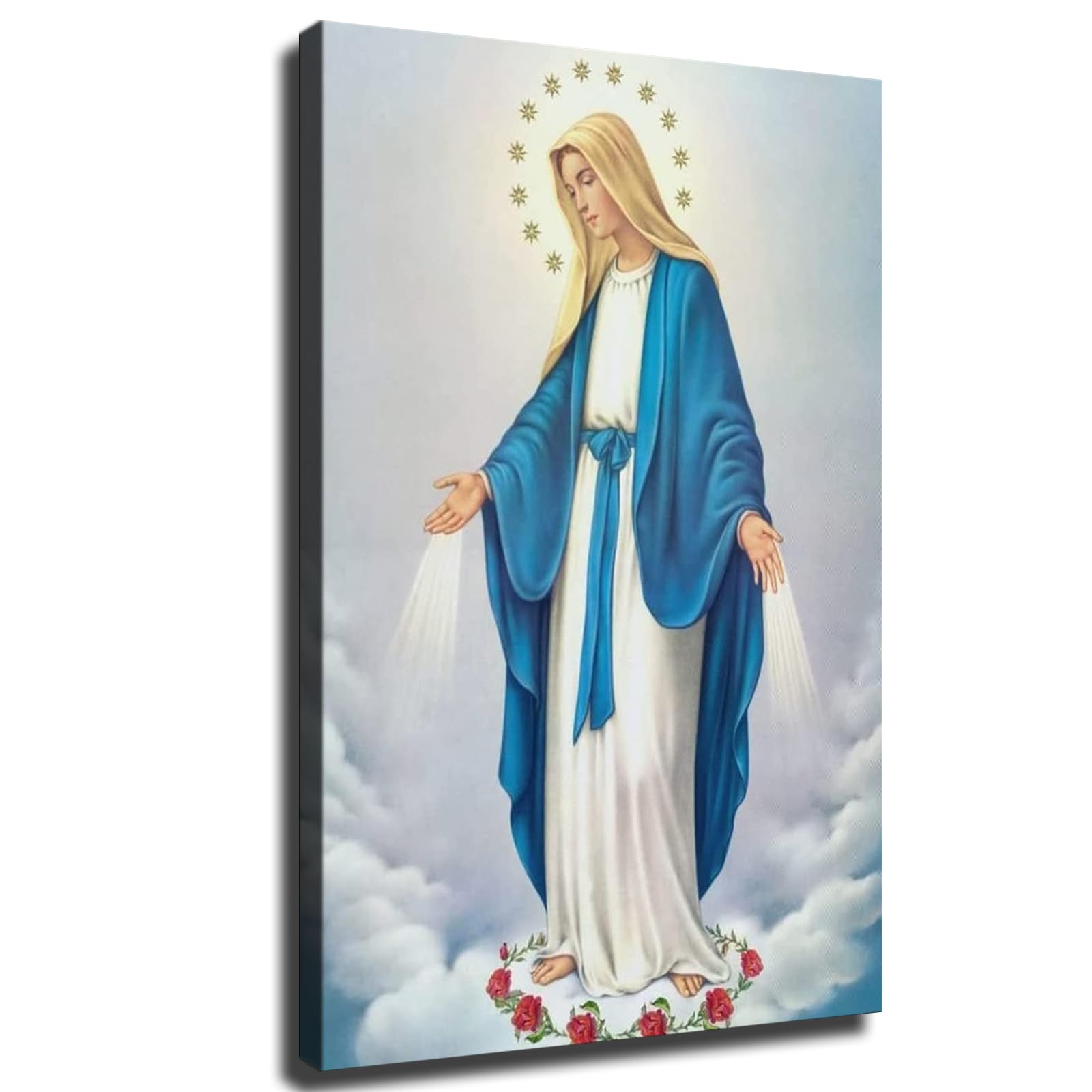 Amazon.com: Blessed Virgin Mary Poster Mother Mary Painting