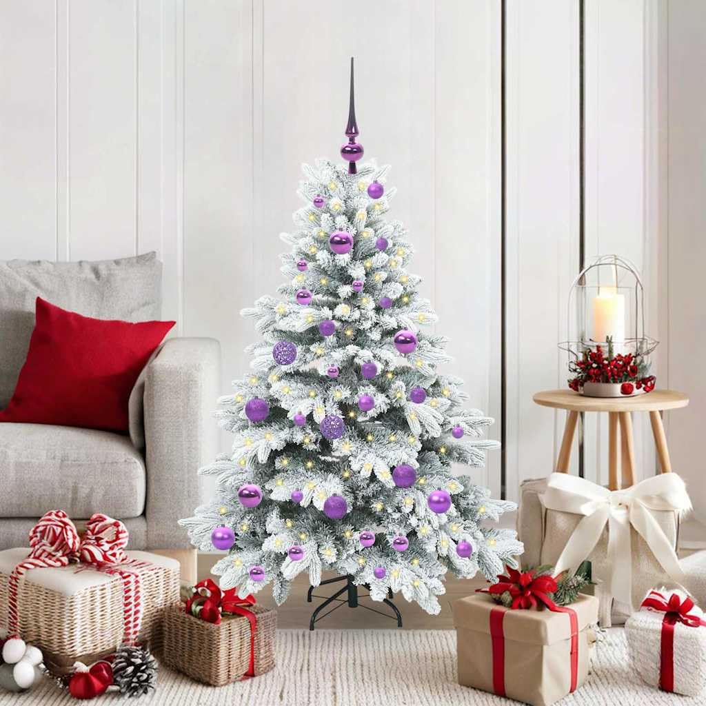 Árbol de Navidad artificial con 150 LED GeenYuu de 120 cm para decoración