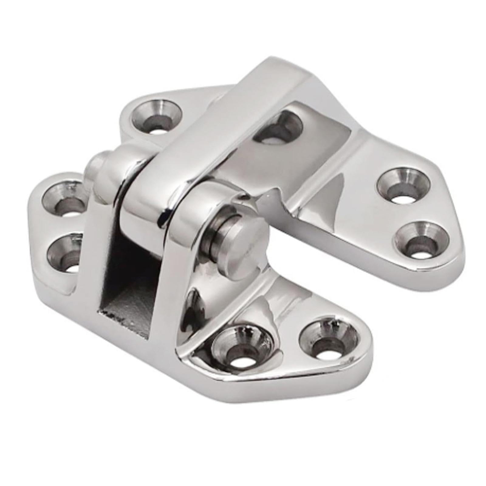 TopHomer Langer Reichweite Lukenscharnier, Scharniere Schwerlast Edelstahl Scharnier abnehmbaren Pin Schiff RV Zubehör Yacht Hardware Marine Hatch Hinge