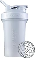 Vista 29 de BlenderBottle Classic V2 - Botella mezcladora perfecta para batidos de proteínas y preentrenamiento, 4 onzas, color marrón completo