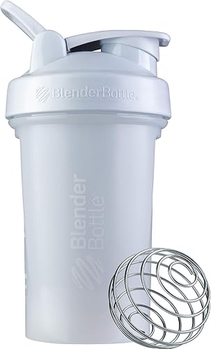 Miniatura 80 de BlenderBottle Classic V2 - Botella mezcladora para batidos de proteínas y entrenamiento previo, 4 onzas, color marrón completo Canela