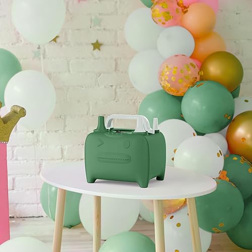 Miniatura 7 de OWill Balloon Pump Electric, Balloon Inflator Electric Air Pump, Portable Dual Nozzle Balloons Air Pump Electric 600W Blow Machine for Party
