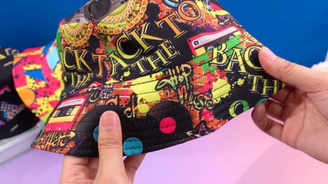 Yolev Bob Chapeau Seau Rétro Des Années 80 Et 90 Femme Pliable
