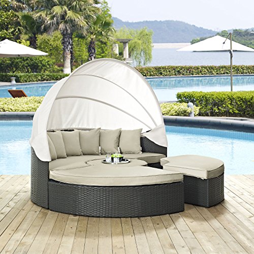 Luxury Outdoor Daybed with Canopy