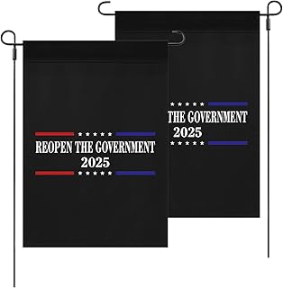 Reopen The Governments Flags Art Banner For House