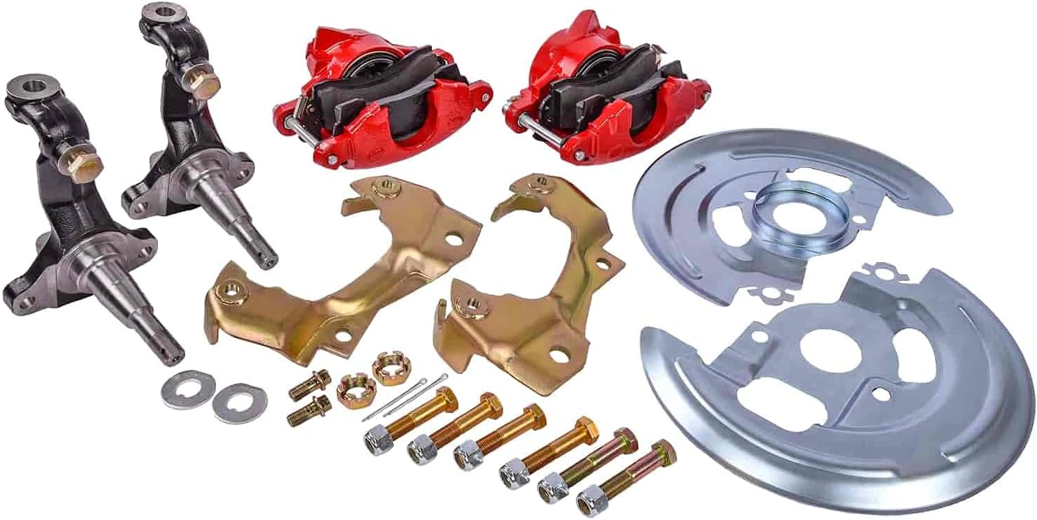 JEGS 630678 Front Basic NonPower Disc Brake Conversion Kit