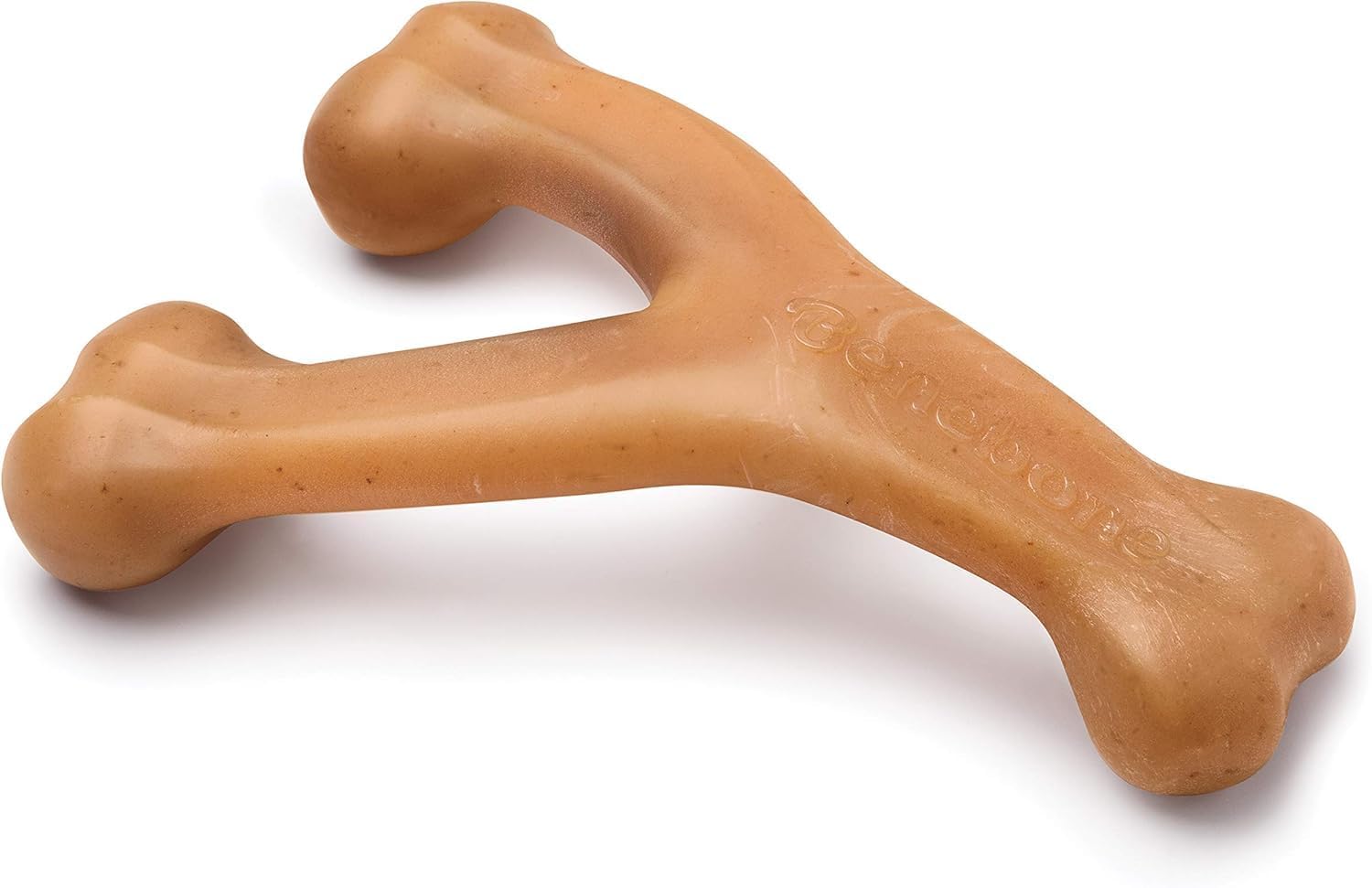 Benebone Indestructible Wishbone Dog Chew Toy for Aggressive Chewers, Long Lasting Tough Boredom Breaker for Dogs, Real Chicken Flavour, For Large Dogs, Made in the USA.