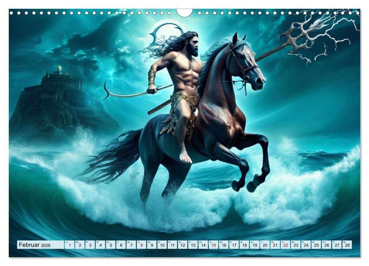 Im Reich der Märchen, Mythen und Legenden (Wandkalender 2026 DIN A3 quer), CALVENDO Monatskalender: Zauberhaftes und Gruseliges (CALVENDO Hobbys)