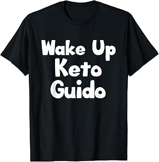 Keto Guido TShirt for Ketosis Dieters I Hate Carbs