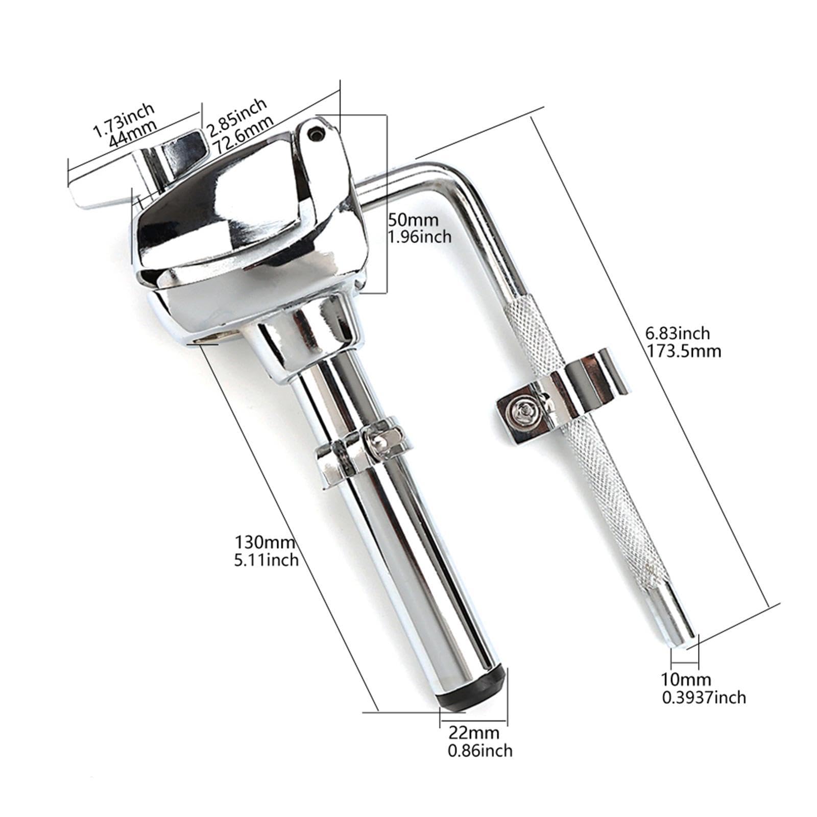 Tom Drum Stand Holder, Accessorio per Strumenti Musicali, Soluzione di Montaggio per Eventi Teatrali, Paio