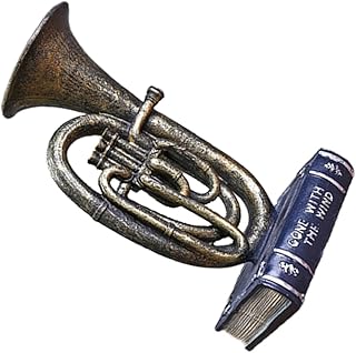 ERINGOGO Janela Música Decoração Música Estatuetas Estátuas Desktop Instrumento Musical Ornamento Criativo Instrumento Musical Adorno Resina Ofício Adorno Mini Saxofone Presente Ornamentos