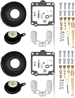2 x Carburetor Carb Rebuild Repair Kit Fit for Virago 1100 XV1100S Special 1996-1998