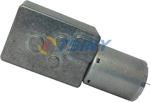 Miniatura 4 de bemonoc High Torque DC 6V Baja velocidad 1rpm reductor de Geared Motor con Worm Gear Box para piezas de robot