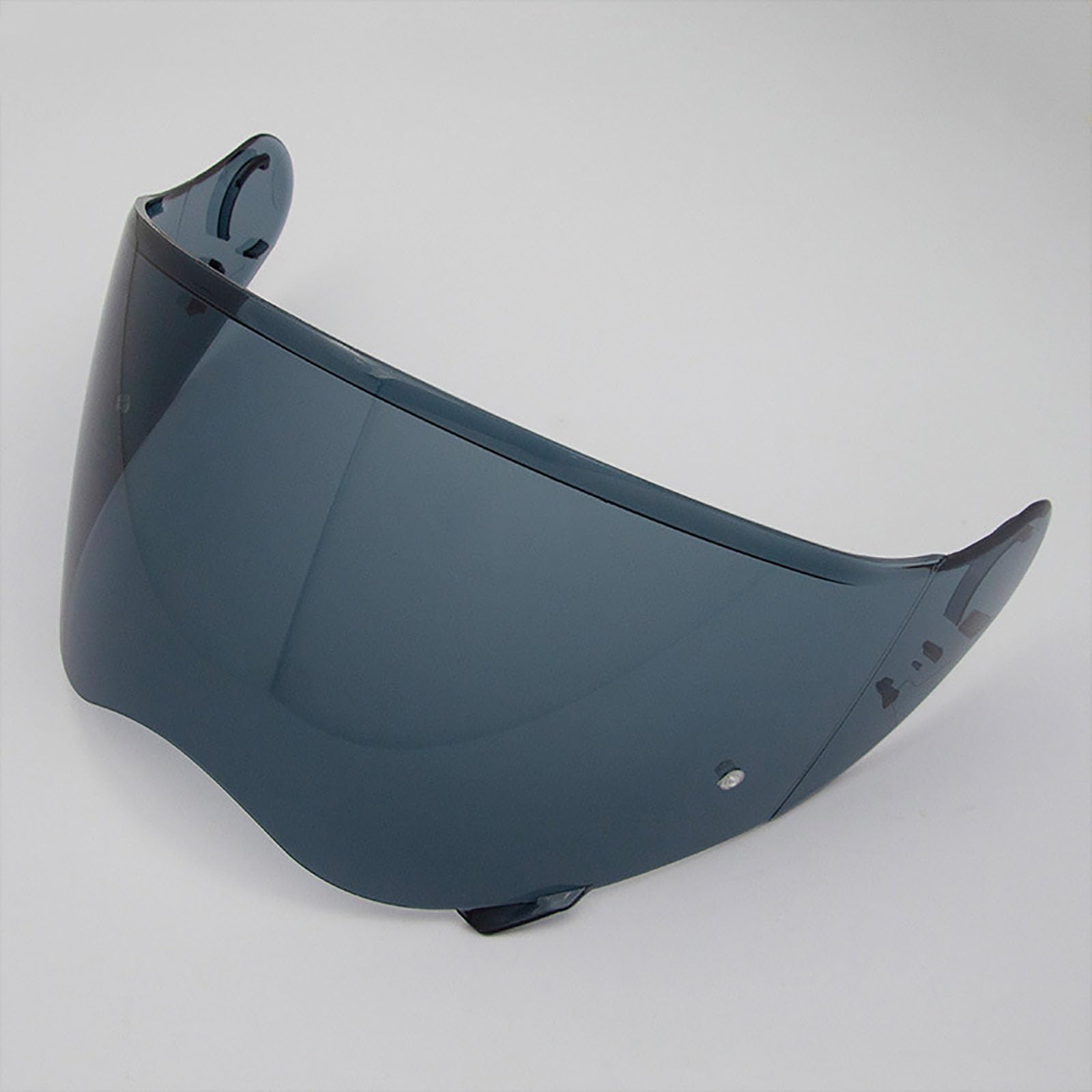 Visiere Casque Moto pour SHOEI Hornet ADV, Remplacement de Visière de Lentille de Casque de Bouclier de Vent de Moto, Visage Moto Casque Pare-Brise Visière,F Deep Black