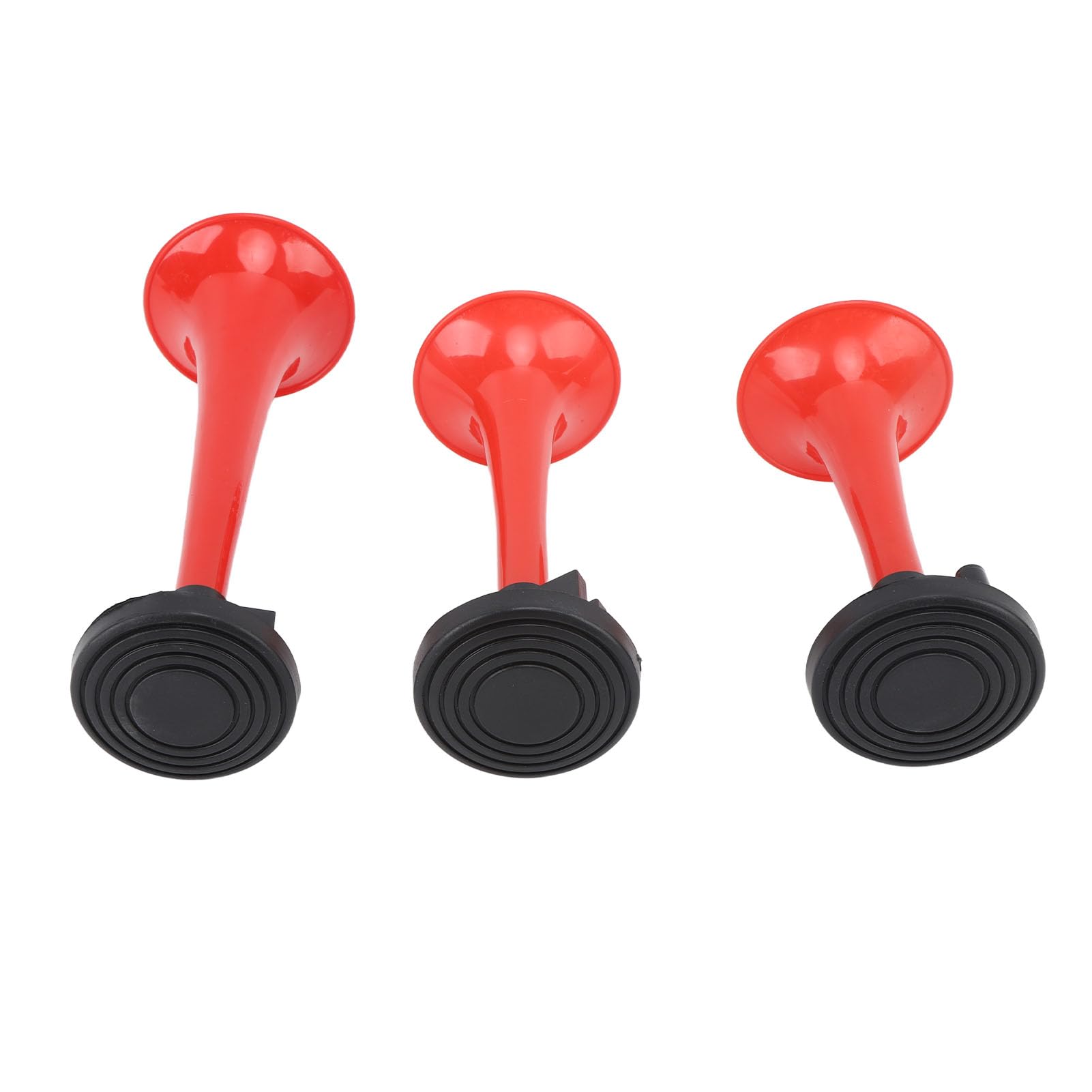 Keenso Corno Musicale Ad Aria ABS, Kit 3 Trombe 12V 125dB per Auto | Tromba d\'aria musicale, kit tromba d\'aria musicale in ABS 3 trombe 12V 125dB con tubo compressore La Cucaracha Sound per