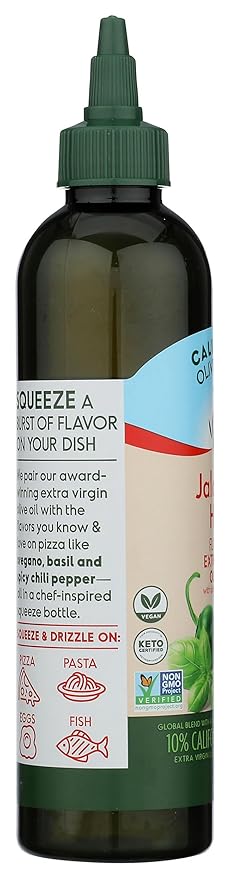 California Olive Ranch Aceite de Oliva Extra Virgen con Jalapeño, 8.5 fl oz miniatura 6